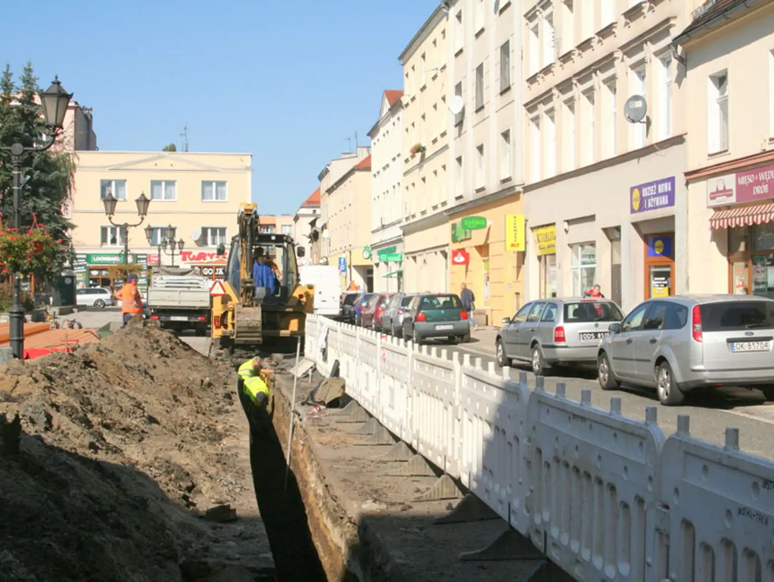 Rynek w Koźlu już od kilku tygodni jest placem budowy Zmieni się nie