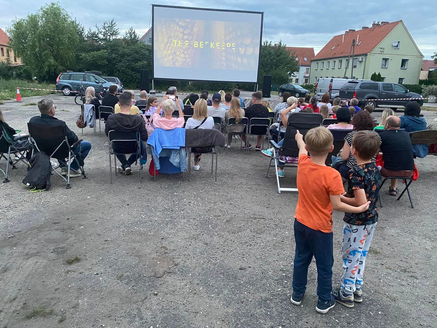 W K Dzierzynie Ko Lu Ruszy O Kino Plenerowe Za Nami Pierwszy Seans Na