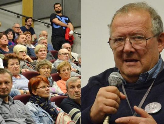 Adam Michnik w Kędzierzynie-Koźlu. Naczelny "Wyborczej" nie zostawił suchej nitki na rządzących. ZDJĘCIA