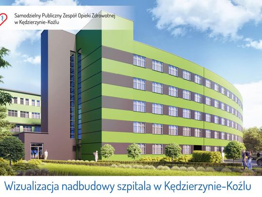 Adamietz ma rozbudować kozielski szpital. Inwestycja pochłonie ponad 41 milionów złotych
