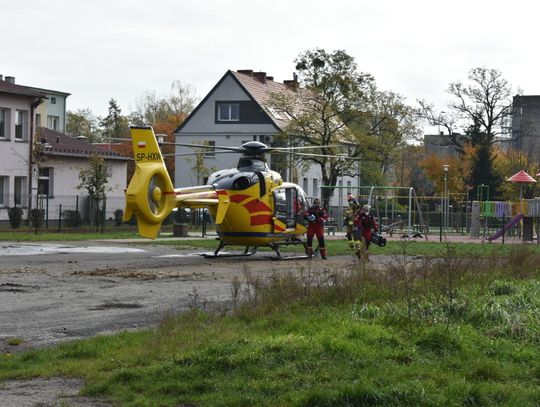 Akcja ratownicza na Pogorzelcu. Lądował śmigłowiec Lotniczego Pogotowia Ratunkowego