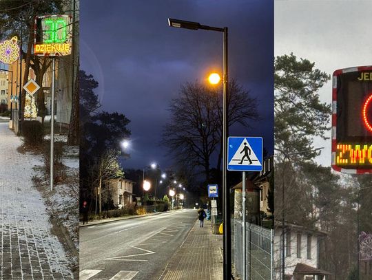 Aktywne przejście dla pieszych na ulicy Broniewskiego już działa. Ostrzega i mierzy prędkość pojazdów