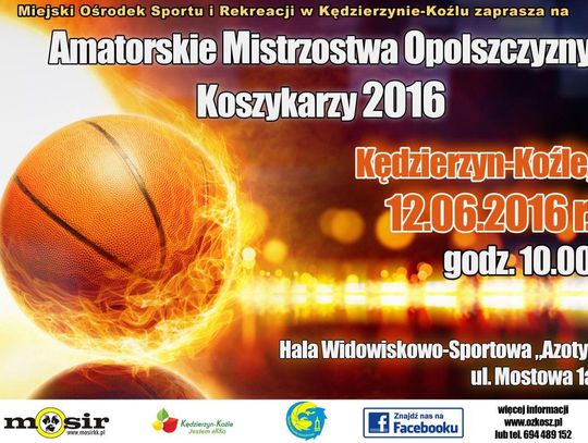 Amatorskie Mistrzostwa Opolszczyzny Koszykarzy w hali Azoty