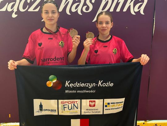 Antonina Jaremko i Magdalena Kućak brązowymi medalistkami Mistrzostw Polski w futsalu