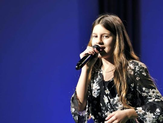 Antonina Miraszewska najlepsza na Międzynarodowym Konkursie Piosenki Dziecięcej w Walcach