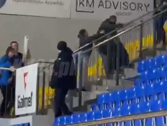 Awantury i bójka po meczu siatkówki w Kędzierzynie-Koźlu. Policja prowadzi czynności. WIDEO