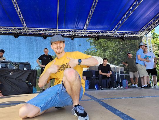 B-Boy'e z całej Polski walczyli w tańcu breakdance na kozielskiej wyspie. Powstało też graffiti