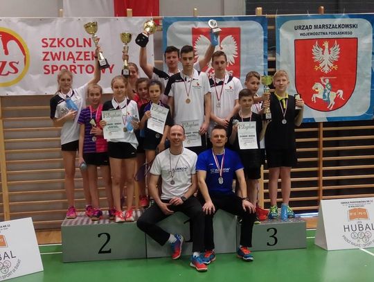 Badmintoniści z PSP nr 19 zdobyli cztery medale na Mistrzostwach Polski. ZDJĘCIA