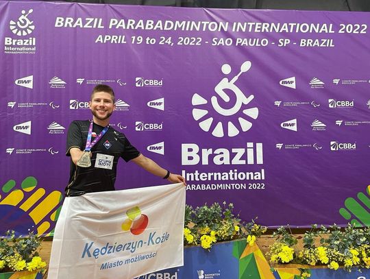 Bartek Mróz wywalczył brąz w Sao Paulo. Parabadmintonista szykuje się do mistrzostw
