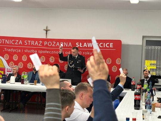 Bez zmian w OSP Sławięcice. Strażacy wybrali zarząd na kolejną kadencję
