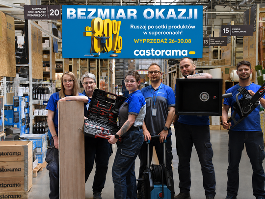 Bezmiar Okazji w Castoramie! Rabaty na wielkiej wyprzedaży sięgają aż do -80%!