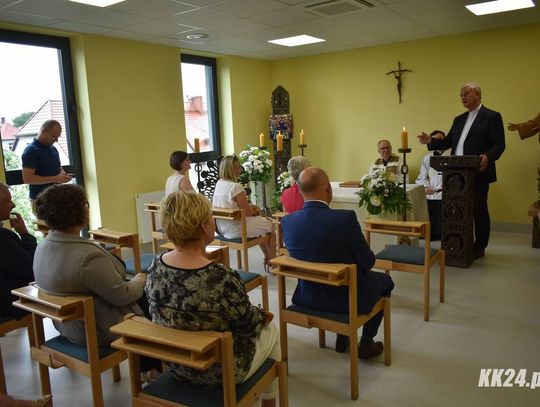 Biskup Opolski Andrzej Czaja odwiedził i poświęcił nowo powstałe hospicjum w Kłodnicy