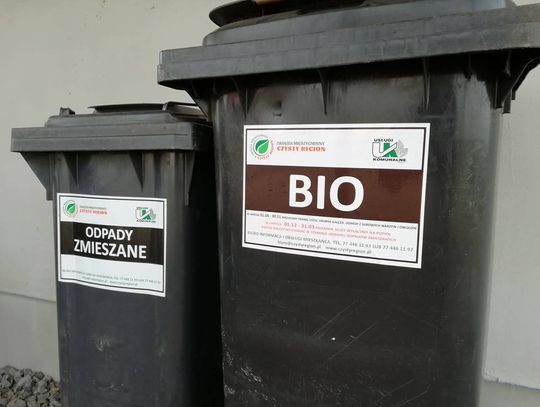 Czysty Region opublikował harmonogram odbioru odpadów