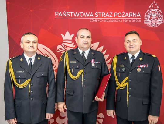 Dotychczasowy zastępca komendanta powiatowego w Kędzierzynie-Koźlu nowym szefem straży w Kluczborku