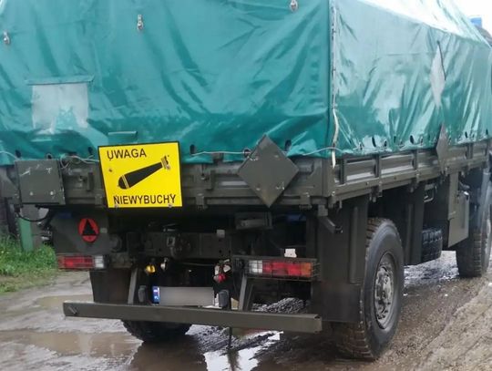 Droga Bierawa-Cisek zamknięta. Saperzy zabezpieczają niewybuch