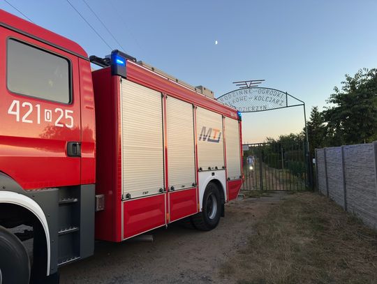 Dym z działek zaniepokoił mieszkańców. Służby interweniowały na osiedlu Kuźniczka