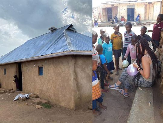 Dzięki policjantce z Kędzierzyna-Koźla w masajskiej wiosce powstał murowany dom