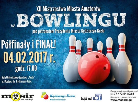 Dziś poznamy zwycięzców amatorskich mistrzostw miasta w bowlingu