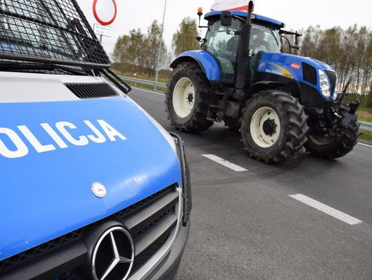 Dziś protest rolników na drogach Opolszczyzny. Policja ostrzega przed możliwymi utrudnieniami w ruchu