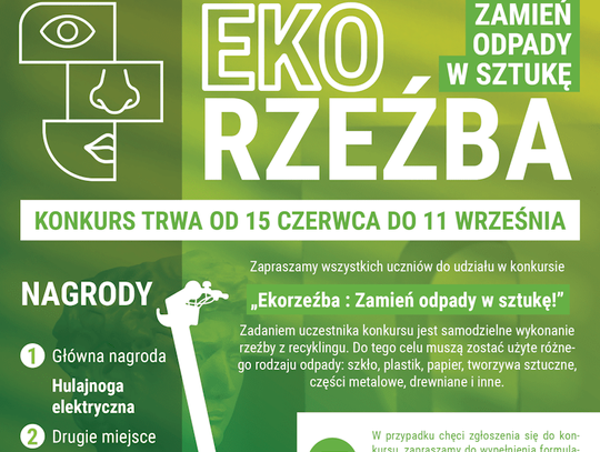 Stwórz EKOrzeźbę i wygraj hulajnogę elektryczną. Do udziału w konkursie zaprasza firma EMKA