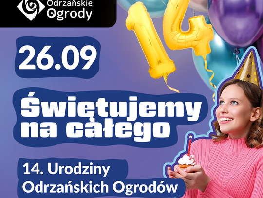 Galeria Odrzańskie Ogrody świętuje 14. urodziny. Na klientów czekać będzie mnósto atrakcji