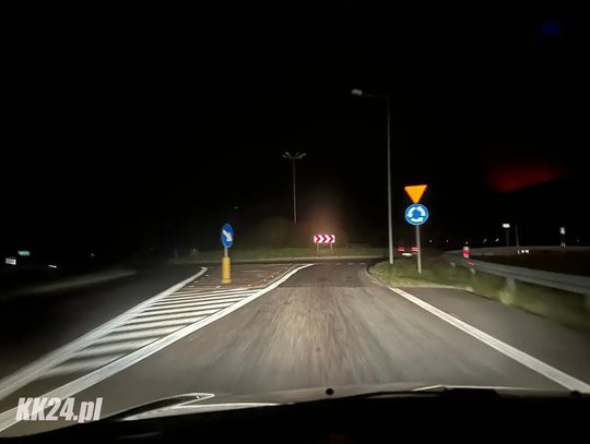 Część gminy Reńska Wieś i Koźla bez prądu. Rondo pozostaje bez oświetlenia