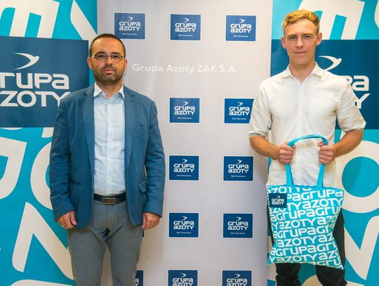 Grupa Azoty ZAK S.A. wspiera Adriana Teklińskiego w przygotowaniach do Igrzysk Olimpijskich