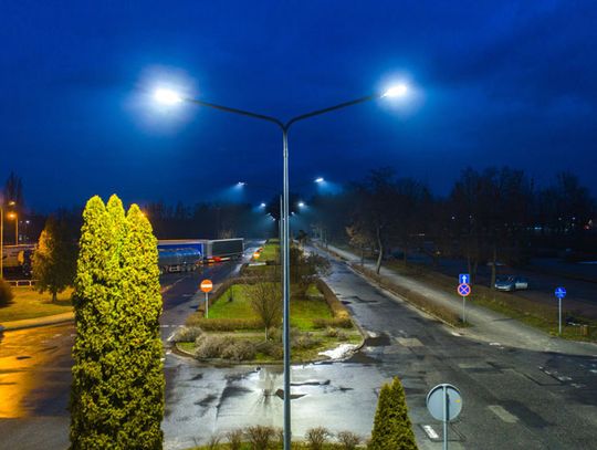 Grupa Azoty ZAK wymienia oświetlenie uliczne. Nowe lampy pojawią się także na terenach przyległych