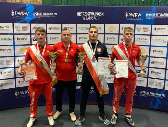 Grzegorz Hildebrand, Piotr Duk i Kevin Metel medalistami zapaśniczych Mistrzostw Polski