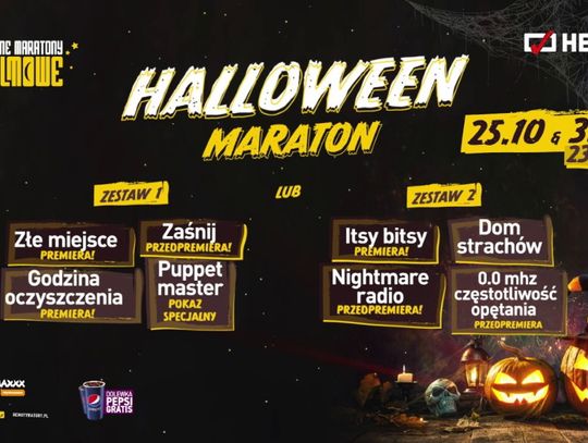 Halloweenowy maraton w kinie Helios. Do wyboru dwa zestawy horrorów