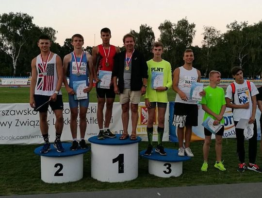 Jakub Bujak został mistrzem Polski juniorów młodszych w skoku wzwyż