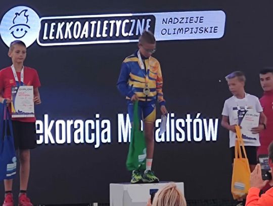 Jakub Jastrząbek srebrnym medalistą finału krajowej "Lekkoatletycznych Nadziei Olimpijskich"
