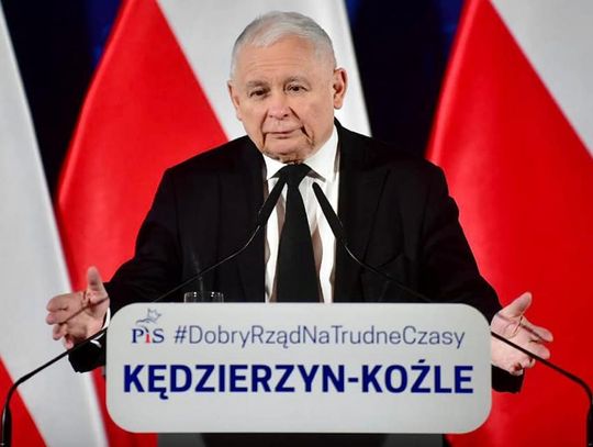 Jarosław Kaczyński w Kędzierzynie-Koźlu. Prezes Prawa i Sprawiedliwości spotkał się ze zwolennikami. WIDEO