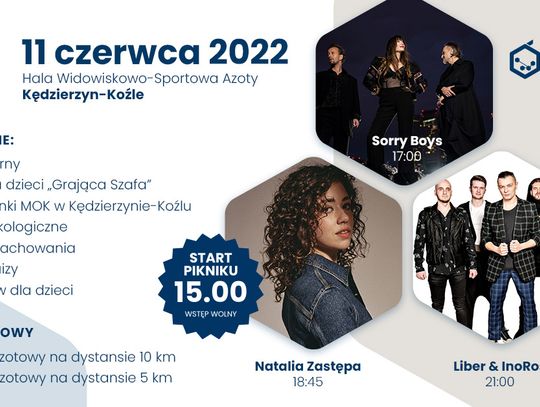 Już w sobotę Dzień Chemika z Grupą Azoty ZAK! Będą koncerty gwiazd i darmowe atrakcje dla mieszkańców