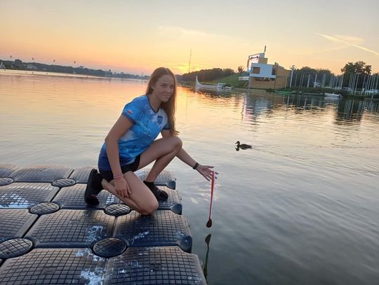 Kamila Chałat z Kędzierzyna-Koźla brązową medalistką mistrzostw Polski w maratonie kajakowym