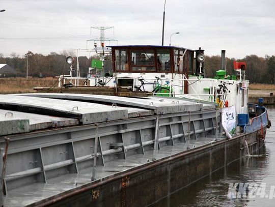 Kanałem Gliwickim i Odrą przetransportowano już ponad 100 tys. to węgla