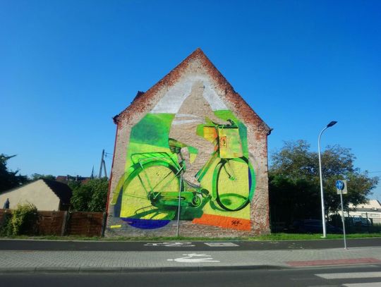Kędzierzyn-Koźle miastem street artu? Kolejny mural ozdobił wielką ścianę