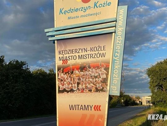 Kędzierzyn-Koźle stolicą polskiej i europejskiej siatkówki. Zmodernizowane witacze na rogatkach miasta