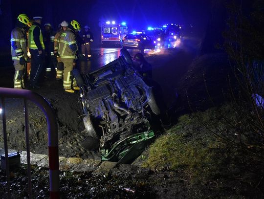 Kierowca, który spowodował wypadek w Polskiej Cerekwi, miał 3 promile alkoholu w organizmie