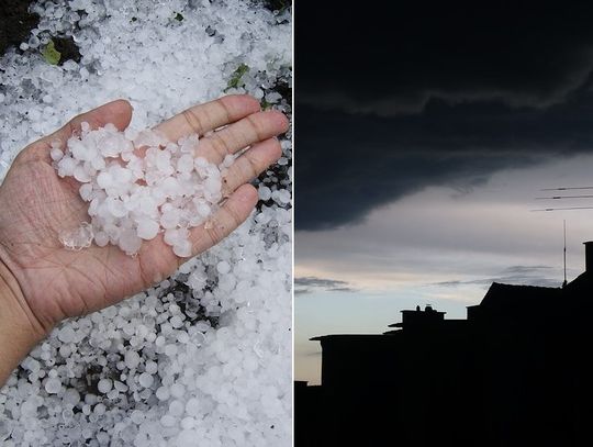 Kolejne ostrzeżenie meteorologiczne dla naszego powiatu. Dziś możliwe burze z gradem