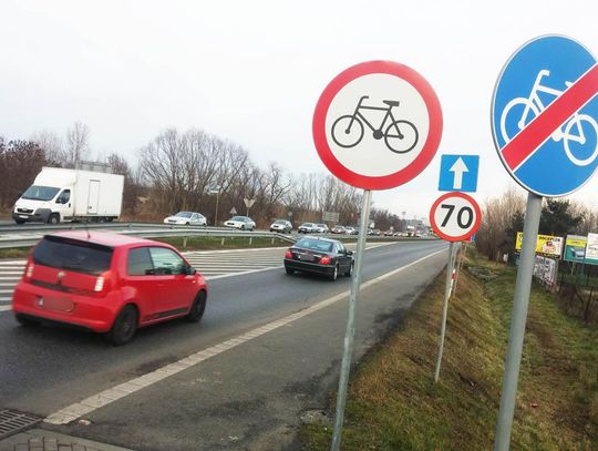 Kolejny odcinek obwodnicy Kędzierzyna-Koźla zamknięty dla rowerzystów