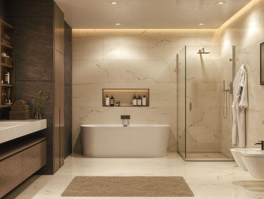 Lampy sufitowe do łazienki – praktyczne rozwiązania odporne na wilgoć