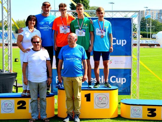 Lekkoatleci z Kędzierzyna-Koźla przywieźli medale z finału krajowego Nestle Cup w Toruniu
