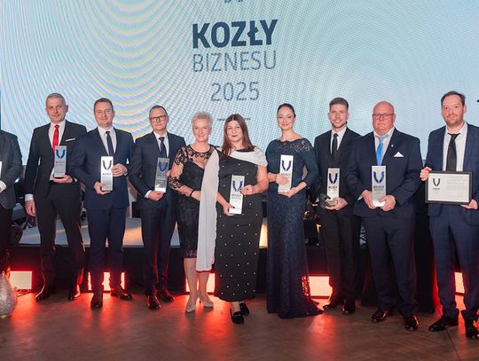Liderzy przedsiębiorczości i działalności społecznej nagrodzeni. Za nami VII Gala Kozłów Biznesu