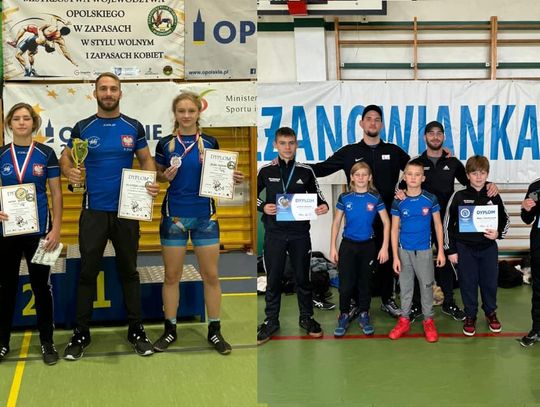 Medalowy weekend zapaśników "Olimpijczyka". Nasza młodzież czterokrotnie stawała na podium