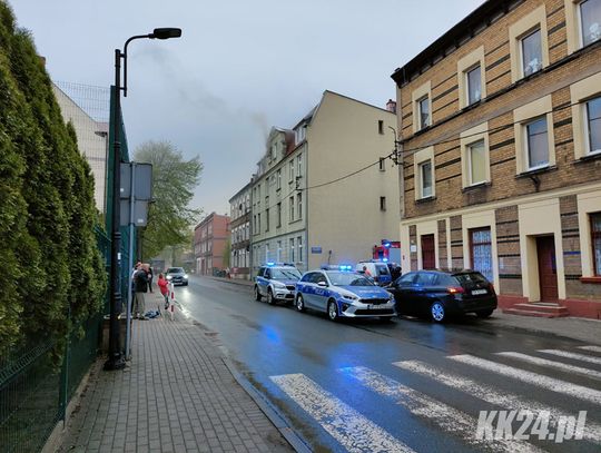Mężczyzna celowo podpalił swoje mieszkanie. Znana jest przyczyna pożaru przy ulicy Grunwaldzkiej