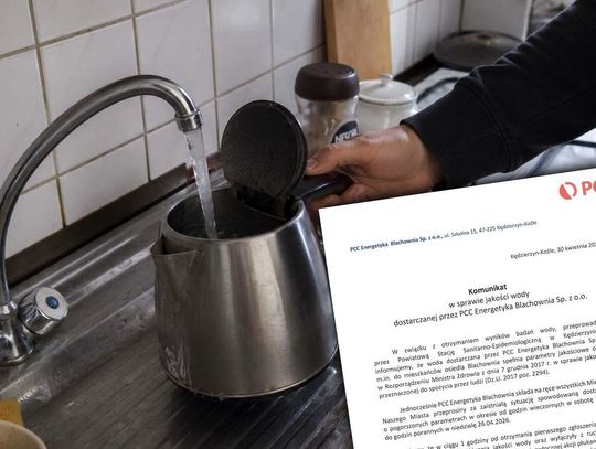 Mieszkańcy czekali na informacje, teraz jest komunikat. PCC Energetyka Blachownia: woda spełnia normy