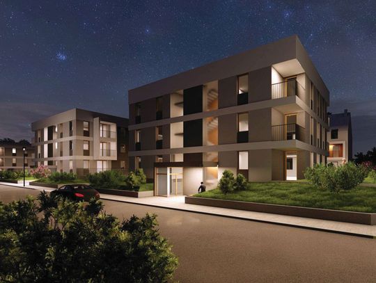 Mieszkania przy lesie i parku. Tak wyglądają Apartamenty Pod Lasem z windami na os. Piastów-Powstańców Śląskich