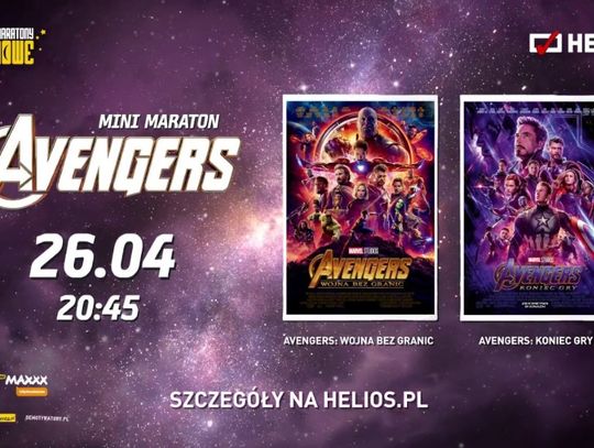 Mini maraton Avengers na ekranie kędzierzyńskiego Heliosa