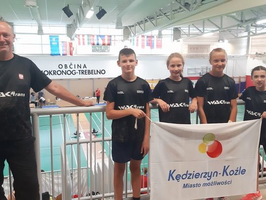 Młodzi badmintoniści MMKS-u Kędzierzyn-Koźle z powodzeniem rywalizowali na międzynarodowym turnieju w Słowenii